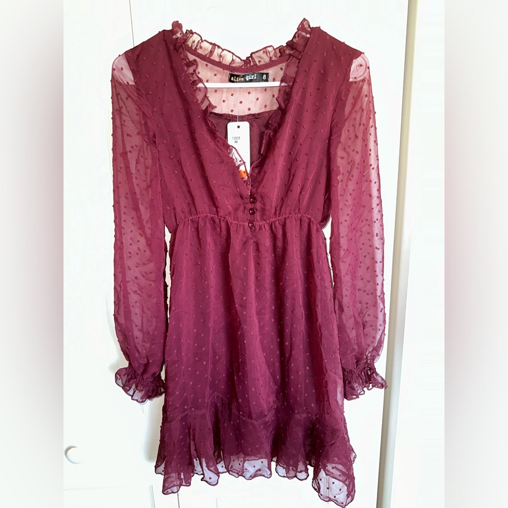 NWT Alive Girl Dress Size 8